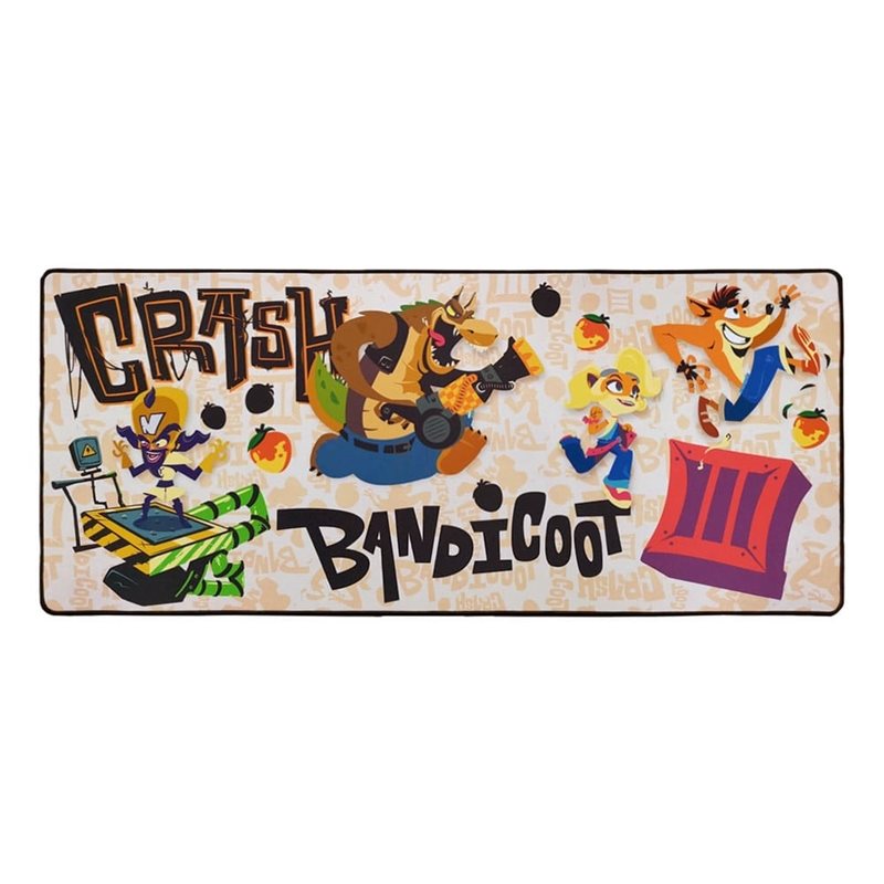 DEVplus Crash Bandicoot XXL - Illustration -hiirimatto, grafiikka