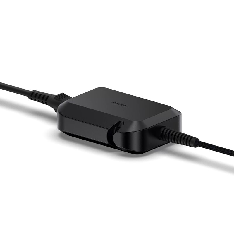 Unisynk USB-C kannettavan tietokoneen virta-adapteri, 65W, musta