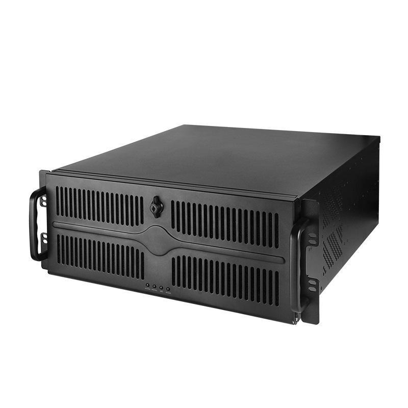 Chieftec UNC-409S-B, räkkiasennettava serverikotelo, 4U, musta/harmaa