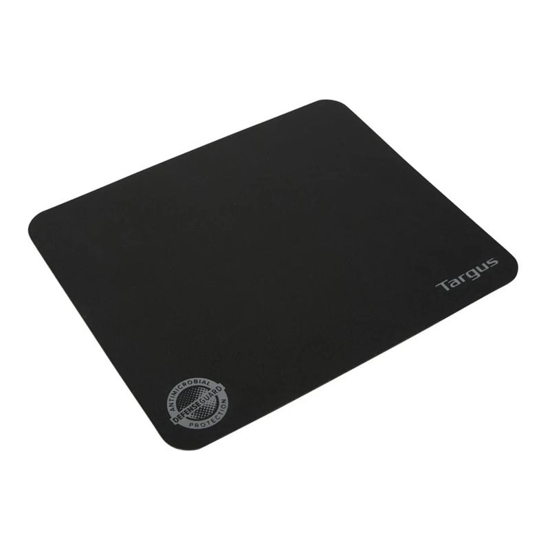 Targus Ultraportable Antimicrobial Mouse Mat, hiirimatto, 22x18x0,3cm, musta