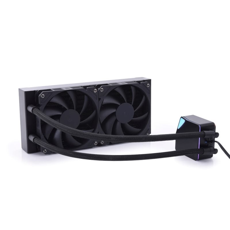 Alphacool Core Ocean T38 AIO 240mm nestejäähdytys prosessorille, musta