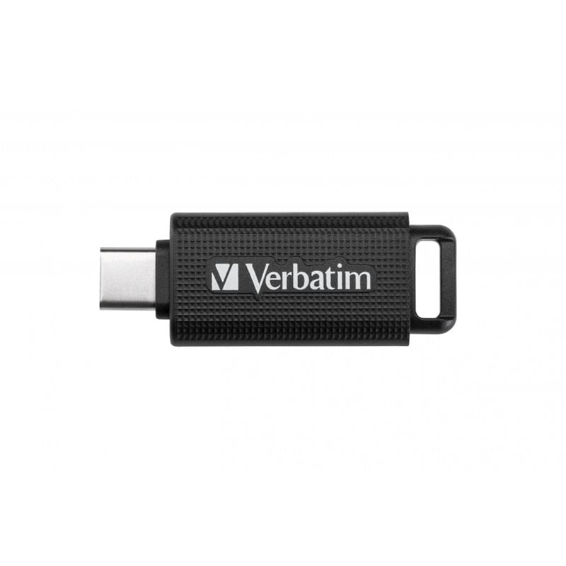 Verbatim 64GB Store 'n' Go, 3.2 Gen1 USB-C -muistitikku, musta