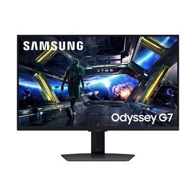 Samsung 32" Odyssey G7 G70D Smart, 144Hz 4K UHD -pelimonitori, musta