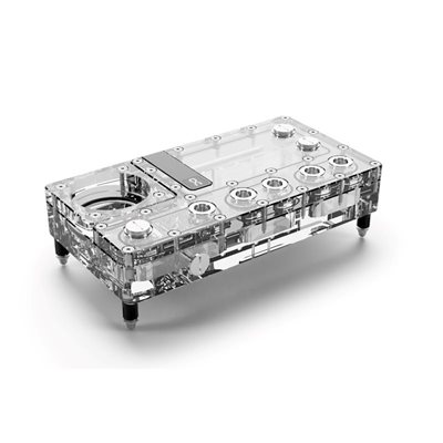 Alphacool Core Distro Plate 240 Right VPP/D5, distroplate pumppupaikalla