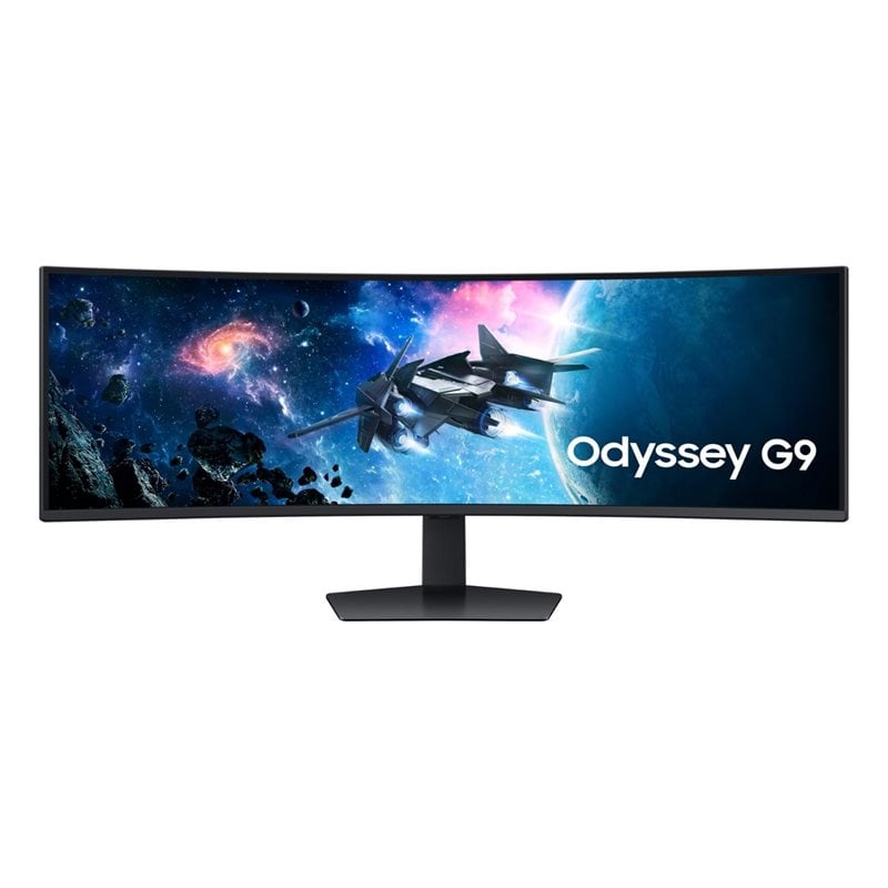 Samsung (Outlet) 49" Odyssey G95C, kaareva 240Hz DQHD-pelimonitori, musta