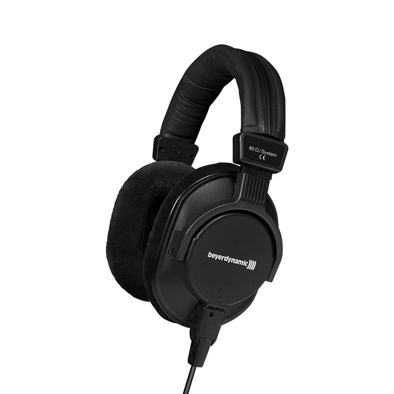 Beyerdynamic DT 250 80 ohm, suljetut studiokuulokkeet, musta