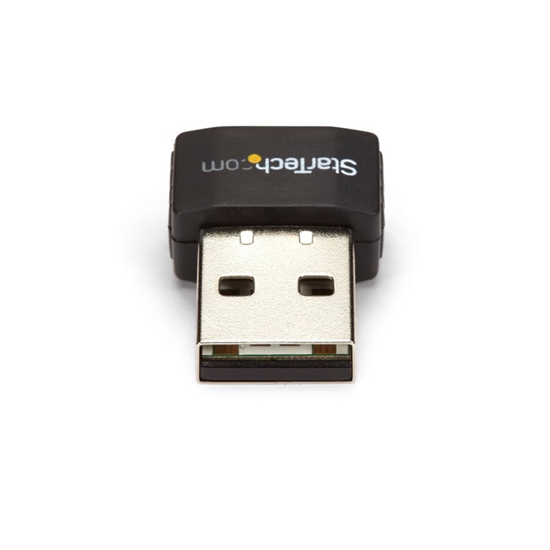 StarTech.com Dual-band AC600 Wi-Fi 5 -sovitin, 802.11ac, USB-A, musta