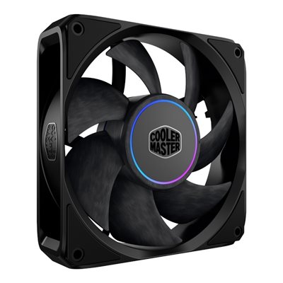 Cooler Master MasterFan M120 ARGB, 120mm PWM-laitetuuletin, musta