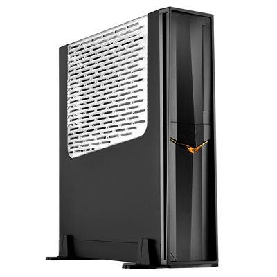 SilverStone SST-RVZ02 Raven, Mini-ITX kotelo ikkunalla, musta