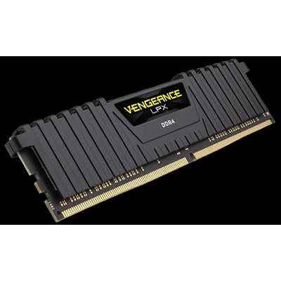 Corsair 8GB (1x8GB) Vengeance LPX, DDR4 2400MHz, CL14, 1,20V, musta