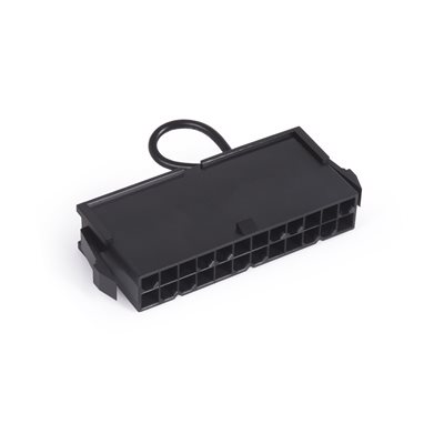 Alphacool Core ATX 24-Pin PSU Jumper -virtaliitin, musta