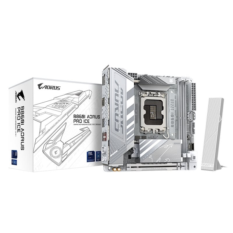 Gigabyte B860I AORUS PRO ICE, Mini-ITX -emolevy