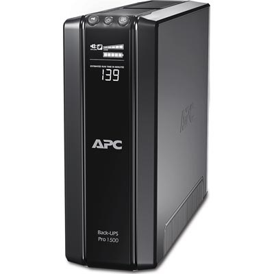 APC Back-UPS, Line-interaktiivinen UPS - 1.50 kVA/865W Tower