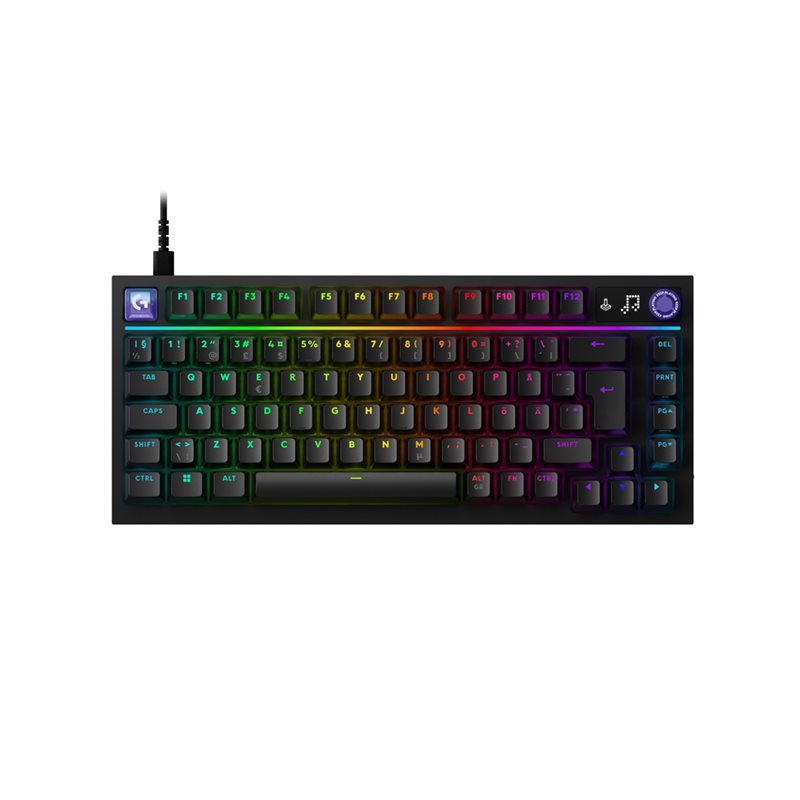 Logitech G316 X 75, mekaaninen pelinäppäimistö, 75%, musta