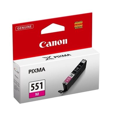 Canon CLI-551M Magenta, Mustepatruuna