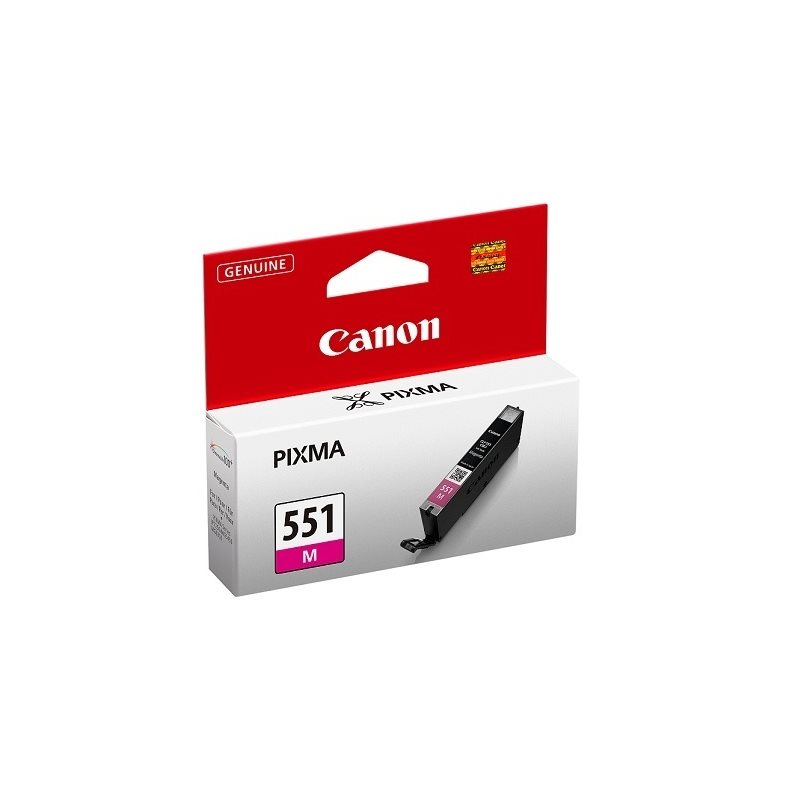 Canon CLI-551M Magenta, Mustepatruuna