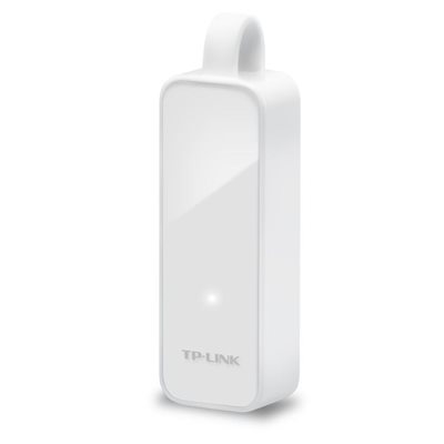 TP-Link UE300, USB 3.0 -> Gigabit Ethernet -verkkosovitin, valkoinen