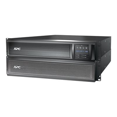 APC Smart-UPS X 2200VA, räkki-/torniasenettava UPS-laite, 4U, musta