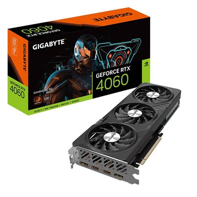 Gigabyte GeForce RTX 4060 GAMING OC -näytönohjain, 8GB GDDR6