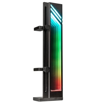 Kolink Core Pro Aluminium Infinity Mirror VGA Support Mount, näytönohjaimen tuki, musta