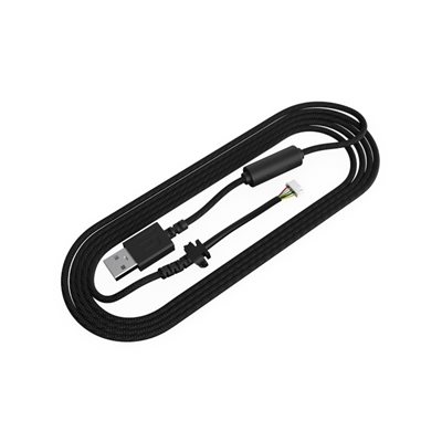 Endgame Gear OP1 Flex Cord 5.0 -vaihtokaapeli, musta