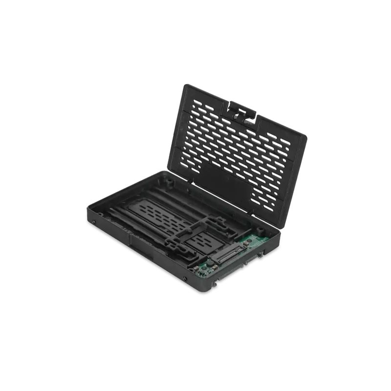 ICY DOCK EZConvert M.2 SATA SSD -> 2.5" SATA SSD -adapterikotelo, musta
