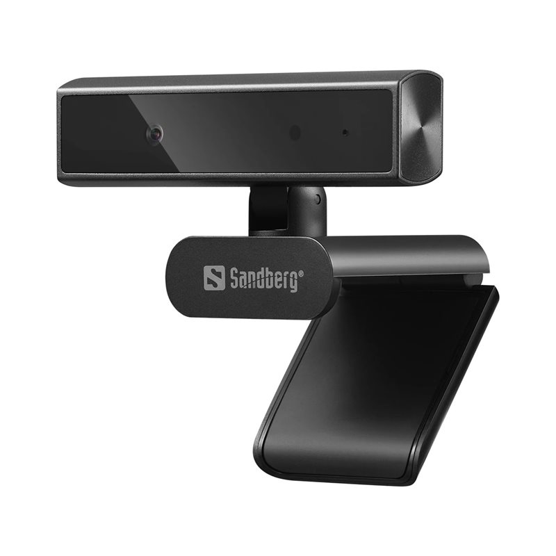 Sandberg Face-ID Webcam Mini, Full HD -verkkokamera, musta