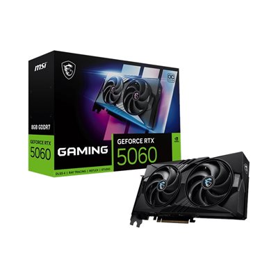 MSI GeForce RTX 5060 GAMING OC -näytönohjain, 8GB GDDR7