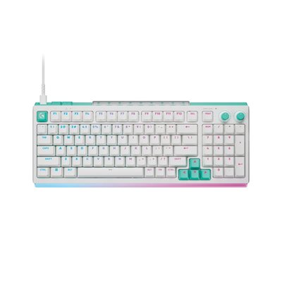 Logitech G512 X 98, analoginen TMR / mekaaninen pelinäppäimistö, Tactile, valkoinen