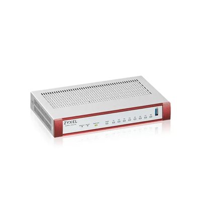 ZyXEL USG Flex H Series 100 -palomuuri, harmaa/punainen