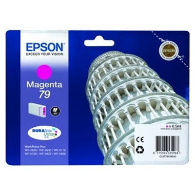 Epson 79 mustepatruuna, magenta, jopa 800 sivua
