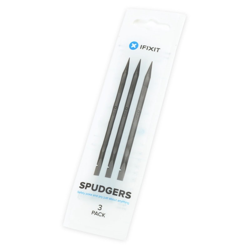iFixit Spudger -työkalu älypuhelinten ja tablettien avaamiseen, 3 kpl, musta