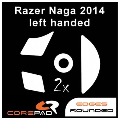 Corepad Skatez -hiiritassut, Razer Naga 2014 Left Handed (Poistotuote! Norm. 9,90€)