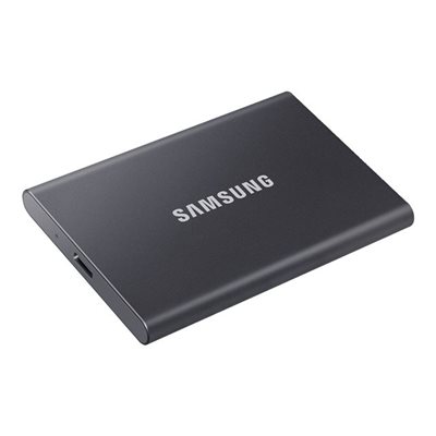Samsung 2TB Portable SSD T7, ulkoinen SSD-levy, USB 3.2 Gen2 Type-C, titaanin harmaa