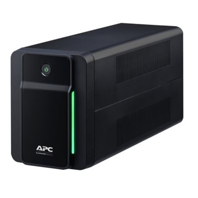 APC 750VA/410W Back-UPS -UPS-laite, 4x Schuko, musta