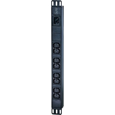 APC Easy PDU Basic, 1U, 16A, 8x C13, 230V, musta