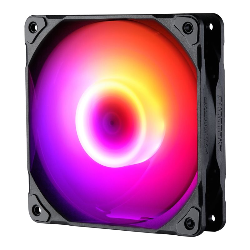 Phanteks M25-120 D-RGB Black, 120mm PWM-laitetuuletin, musta/läpikuultava - Kuva 2