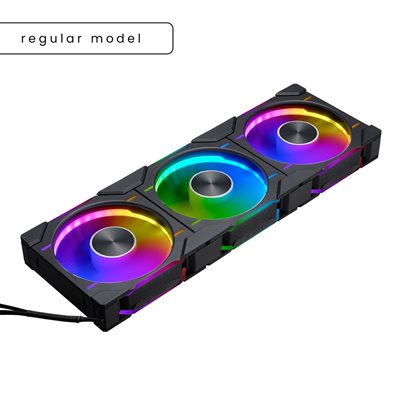 Phanteks D30-120 Regular Fan - Triple Pack, 120mm PWM-laitetuuletinsarja, musta