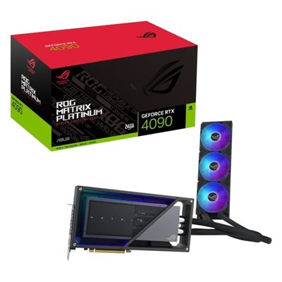 Asus GeForce RTX 4090 ROG Matrix Platinum -näytönohjain, 24GB GDDR6X (Tarjous! Norm. 3499,90€)