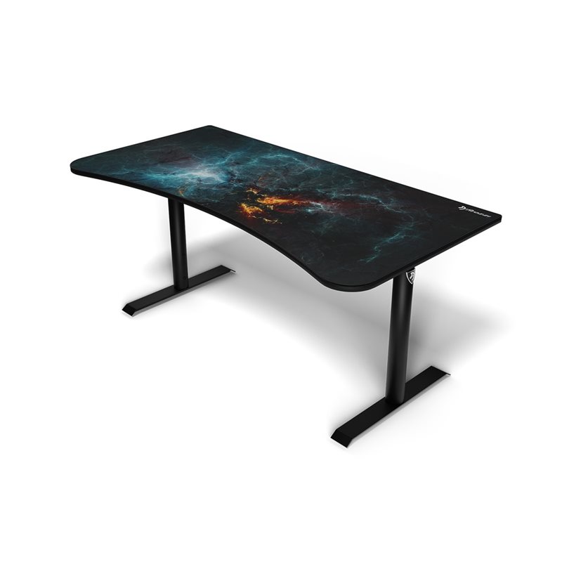 Arozzi Arena Gaming Desk - Omega -pelipöytä, musta/grafiikka
