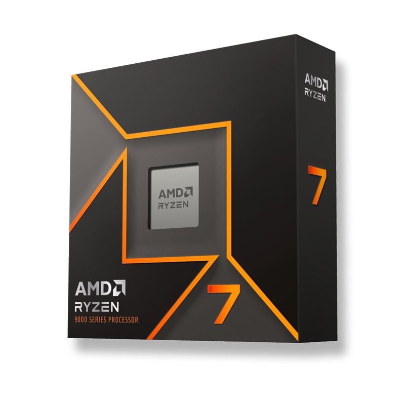 AMD Ryzen 7 9700X, AM5, 3.8 GHz, 8-Core, WOF (Tarjous! Norm. 397,90€)