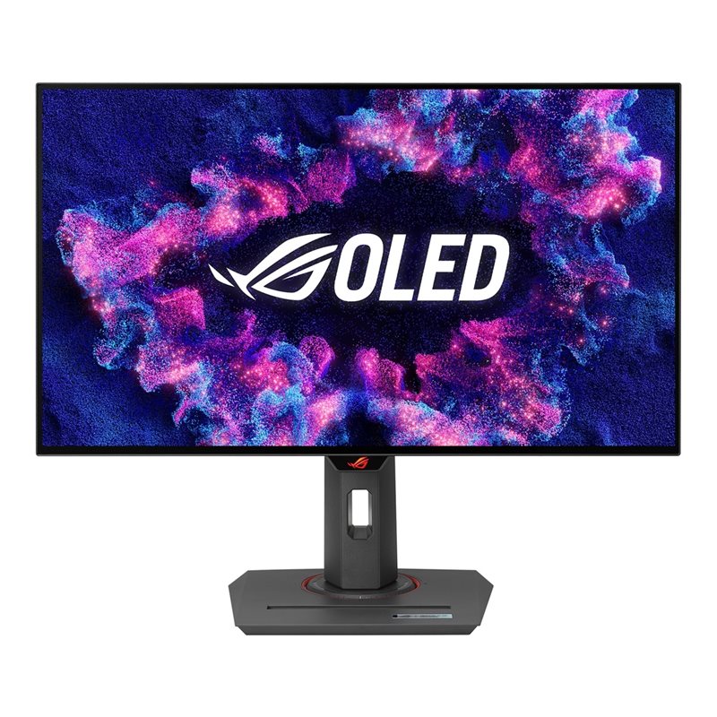 Asus 26,5" ROG Strix OLED XG27AQDMG, 240Hz QHD-pelimonitori, musta