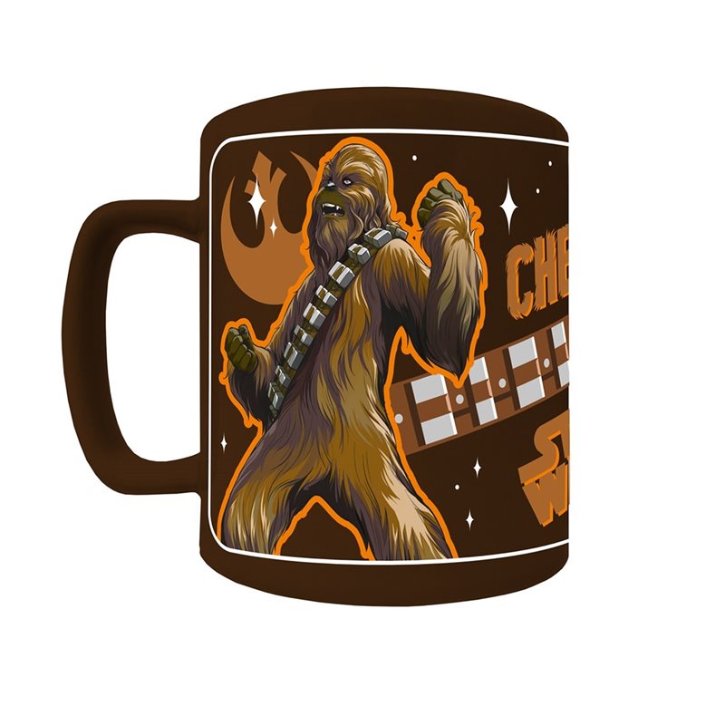 Pyramid Fuzzy Mug, Star Wars (Chewbacca)