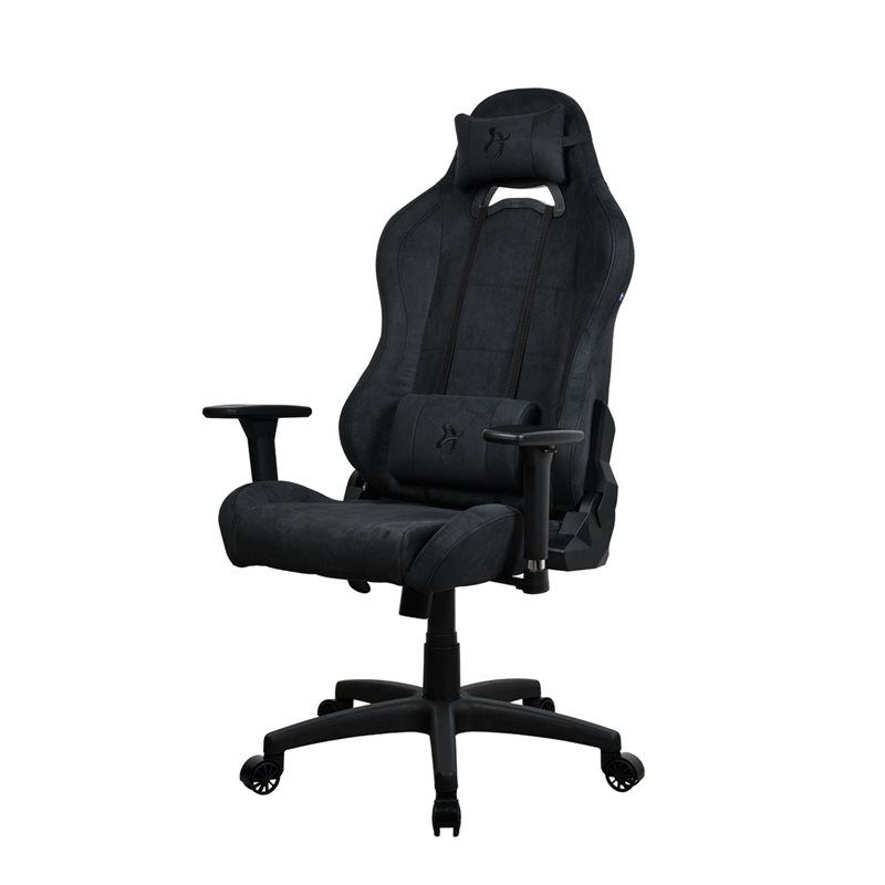 Arozzi Torretta SuperSoft - Pure Black, kangasverhoiltu pelituoli, musta (Tarjous! Norm. 298,90€)