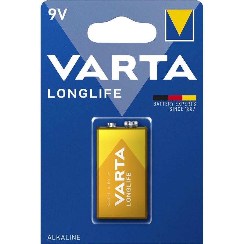 Varta 9V/LR22 Longlife -paristo