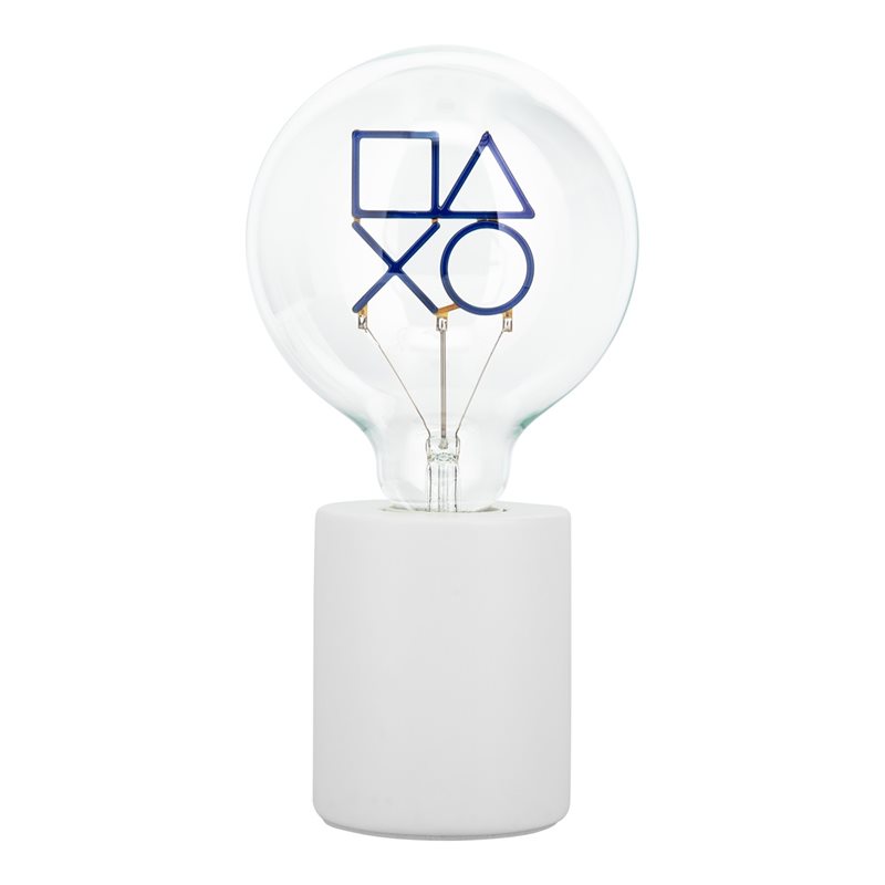 Paladone (Outlet) LED Neon Bulb -koristelamppu jalustalla- PLAYSTATION