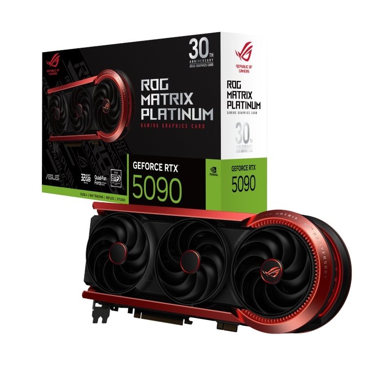 Asus GeForce RTX 5090 ROG Matrix Platinum -näytönohjain, 32GB GDDR7