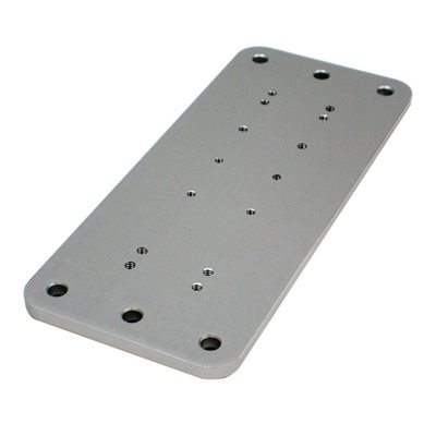 Ergotron Alu Wall Mount Plate, seinäasennuslevy, 90 x 213 mm, harmaa