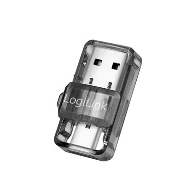 Logilink Bluetooth 5.0 -adapteri, USB-A+C, harmaa