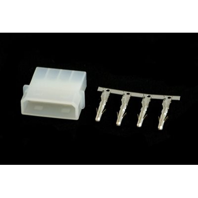 N/A Molex 4-Pin liitin, uros